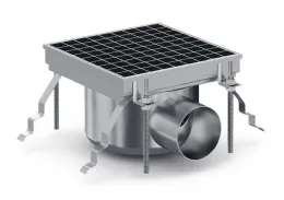 Caniveau de sol pour cuisine 200x200x131 mm en acier inoxydable - combisteel - 7075.0120 - Combisteel - 7075.0120
