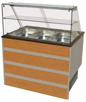 Buffet réfrigéré positif 3 bacs gn 1/1 1070x800x850 mm - combisteel - 7077.0100 - Combisteel - 7077.0100