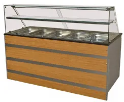 Buffet réfrigéré positif 5 bacs gn 1/1 1800x800x850 mm - combisteel - 7077.0110 - Combisteel - 7077.0110