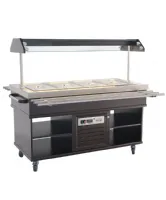 Buffet réfrigéré positif 4 bacs gn 1/1 1500x700x1400 mm - combisteel - 7078.0010 - Combisteel - 7078.0010 Buffet réfrigéré positif 4 bacs gn 1/1 1500x700x1400 mm - combisteel - 7078.0010 - Combisteel - 7078.0010