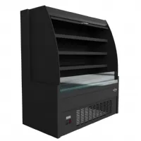 Vitrine libre service Noire 380 L positive 1300 mm - Combisteel - 7080.0010 Vitrine libre service Noire 380 L positive 1300 mm - Combisteel - 7080.0010