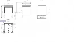 Photo 6 - Lave-verres professionnel panier 40x40 cm - combisteel - 7082.0025 - Combisteel - 7082.0025
