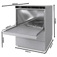 Photo 2 - Lave-vaisselle professionnel panier 50x50 cm - combisteel - 7082.0050 - Combisteel - 7082.0050