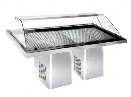 Photo 1 - Vitrine poissonnerie 2320x900x1200 mm - combisteel - 7083.0020 - Combisteel - 7083.0020