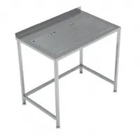 Table de Travail Inox avec Bac d'Égouttage 1000x650x900 mm - Combisteel - 7084.0025 Table de Travail Inox avec Bac d'Égouttage 1000x650x900 mm - Combisteel - 7084.0025