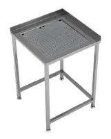 Table d'entrée 650x650x900 mm avec bac d'égouttage intégré - Combisteel - 7084.0035 Table d'entrée 650x650x900 mm avec bac d'égouttage intégré - Combisteel - 7084.0035