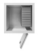 Photo 4 - Chambre froide sans groupe isolation 100 mm 1360x1360x2200 mm - combisteel - 7087.0005 - Combisteel - 7087.0005