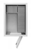 Photo 4 - Chambre froide sans groupe isolation 100 mm 1360x1960x2200 mm - combisteel - 7087.0015 - Combisteel - 7087.0015