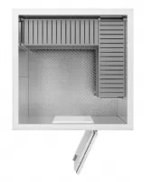 Photo 4 - Chambre froide sans groupe isolation 100 mm 1960x1960x2200 mm - combisteel - 7087.0035 - Combisteel - 7087.0035