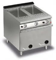 Cuiseur à pâtes monobloc gaz - 2 x 26 litres - gamme queen 700 - baron - 70qcpg800fc - Baron - 70QCPG800FC
