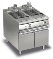 Friteuse cuisine pro électrique sur placard - 15 + 15 litres - Gamme Queen 700 - Baron - 70QFRIE815-2 Friteuse cuisine pro électrique sur placard - 15 + 15 litres - Gamme Queen 700 - Baron - 70QFRIE815-2