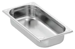 Bac GN 1/3, P65, Basic Line en acier inoxydable nickel-chrome - Bartscher - 713065