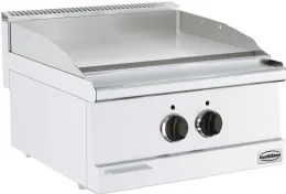 Plaques à snacker pro profondeur 600 triphasé 6 kw surface chromée - combisteel - 7178.0070 - Combisteel - 7178.0070