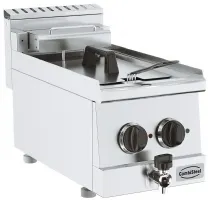 Friteuse cuisine pro profondeur 600 monophasé 1 x 10 l 3,5 kw - combisteel - 7178.0088 - Combisteel - 7178.0088