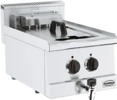 Friteuse cuisine pro profondeur 600 triphasé 1 x 10 l 7,5 kw - combisteel - 7178.0090 - Combisteel - 7178.0090