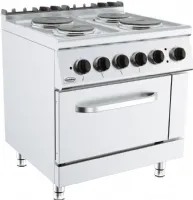 Fourneau profondeur 700 triphasé 2x 2,25 / 1x 1 85 / four 6 kw - combisteel - 7178.0435 - Combisteel - 7178.0435