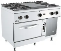 Fourneau profondeur 700 gaz - combisteel - 7178.0590 - Combisteel - 7178.0590