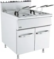 Friteuse cuisine pro profondeur 900 Gaz 2x 19 L - Combisteel - 7178.3050 Friteuse cuisine pro profondeur 900 Gaz 2x 19 L - Combisteel - 7178.3050