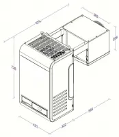 Photo 3 - Groupe pour chambre froide positif monobloc 6,6-12,6 m³ - combisteel - 7265.0005 - Combisteel - 7265.0005