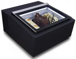 Vitrine glacier à poser 3x5 L noire - Combisteel - 7292.0020