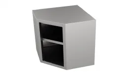 Photo 2 - Placard mural inox 1 porte pleine 700x700x660 mm - combisteel - 7333.0296 - Combisteel - 7333.0296