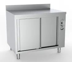 Armoire chauffante 2 portes pleines 1800x700x850 mm - Combisteel - 7333.0320 Armoire chauffante 2 portes pleines 1800x700x850 mm - Combisteel - 7333.0320