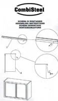 Photo 2 - Placard mural inox 2 portes coulissantes 1400x400x660 mm - combisteel - 7333.0334 - Combisteel - 7333.0334