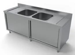 Plonge inox 2 bacs 2000x700x850 mm - combisteel - 7333.0920 - Combisteel - 7333.0920 Plonge inox 2 bacs 2000x700x850 mm - combisteel - 7333.0920 - Combisteel - 7333.0920