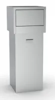 Poubelle en acier inox professionnelle 80 litres - Combisteel - 7333.1000 Poubelle en acier inox professionnelle 80 litres - Combisteel - 7333.1000
