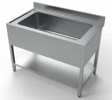 Plonge Inox 1 bac 1200x700x850 mm - Combisteel - 7333.1300 Plonge Inox 1 bac 1200x700x850 mm - Combisteel - 7333.1300