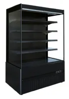 Vitrine libre service Noire 409 L positive 1310 mm - Combisteel - 7350.0035 Vitrine libre service Noire 409 L positive 1310 mm - Combisteel - 7350.0035