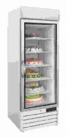 Vitrine murale négative de supermarché blanche 1 porte vitrée 680 mm - combisteel - 7450.0165 - Combisteel - 7450.0165