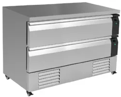 Table desserte réfrigérée 2 tiroirs 265 litres positive - Combisteel - 7450.0245 Table desserte réfrigérée 2 tiroirs 265 litres positive - Combisteel - 7450.0245
