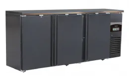 Arrière bar 3 portes pleines 537 l positif - combisteel - 7450.0320 - Combisteel - 7450.0320