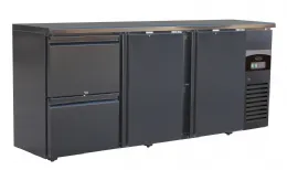 Arrière-bar 2 portes pleines 537 L positive - Combisteel - 7450.0321 Arrière-bar 2 portes pleines 537 L positive - Combisteel - 7450.0321