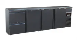 Arrière-bar 3 portes pleines 698 L positive - Combisteel - 7450.0326 Arrière-bar 3 portes pleines 698 L positive - Combisteel - 7450.0326