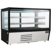 Vitrine comptoir présentation 159 l positive 873 mm - combisteel - 7450.0675 - Combisteel - 7450.0675