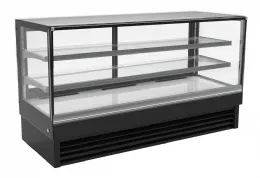 Vitrine réfrigérée panoramique positive noire 2000x680x1200 mm - combisteel - 7450.0835 - Combisteel - 7450.0835 Vitrine réfrigérée panoramique positive noire 2000x680x1200 mm - combisteel - 7450.0835 - Combisteel - 7450.0835
