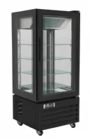 Vitrine réfrigérée de boulangerie pâtisserie 280 l noire positive 650 mm - combisteel - 7450.0840 - Combisteel - 7450.0840