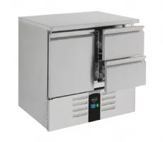 Photo 2 - Table desserte réfrigérée 1 porte pleine 2 tiroirs 257 l - combisteel - 7450.5105 - Combisteel - 7450.5105