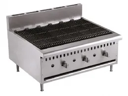 Barbecue pierre de lave gaz 3 brûleurs 915x800x590 mm - Combisteel - 7455.0905 Barbecue pierre de lave gaz 3 brûleurs 915x800x590 mm - Combisteel - 7455.0905
