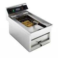 Friteuse à poser petite capacité triphasé 12 litres 6kW - Combisteel - 7455.0930 Friteuse à poser petite capacité triphasé 12 litres 6kW - Combisteel - 7455.0930