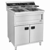 Friteuse cuisine pro profondeur 700 Triphasé 2x 12 litres - 2x6 kW - Combisteel - 7455.0960 Friteuse cuisine pro profondeur 700 Triphasé 2x 12 litres - 2x6 kW - Combisteel - 7455.0960