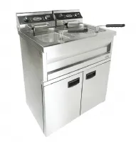Photo 3 - Friteuse professionnelle sur coffre monophasé 2 cuves de 9 l 2 paniers - combisteel - 7455.0985 - Combisteel - 7455.0985