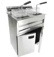 Photo 5 - Friteuse professionnelle sur coffre monophasé 2 cuves de 9 l 2 paniers - combisteel - 7455.0985 - Combisteel - 7455.0985