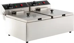 Friteuse à poser petite capacité Monophasé 2 x 6 L - Combisteel - 7455.1008 Friteuse à poser petite capacité Monophasé 2 x 6 L - Combisteel - 7455.1008