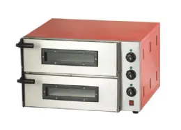 Petits four à pizza pro Monophasé 2 x 1 pizza Ø 45 cm - Combisteel - 7455.1095 Petits four à pizza pro Monophasé 2 x 1 pizza Ø 45 cm - Combisteel - 7455.1095
