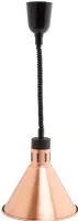 Lampe chauffante bronze 0,25 kW avec cordon réglable - Combisteel - 7455.1815
