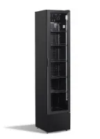Armoire réfrigérée 1 porte vitrée noire 150 L - Combisteel - 7455.1912