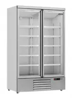 Vitrine murale de supermarché blanche 2 portes vitrées positive 1253 mm - combisteel - 7455.2200 - Combisteel - 7455.2200 Vitrine murale de supermarché blanche 2 portes vitrées positive 1253 mm - combisteel - 7455.2200 - Combisteel - 7455.2200